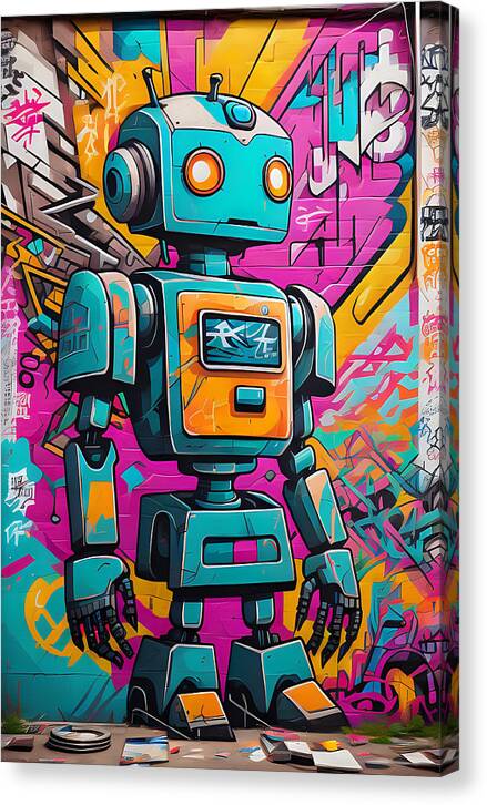 Circuit Splendor Canvas Print by JB Studio â€” main product image