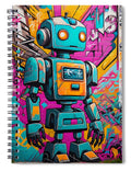 Circuit Splendor Spiral Notebook by JB Studio â€” main product image