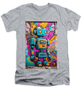 Circuit Splendor Men's V-Neck T-Shirt by JB Studio â€” main product image