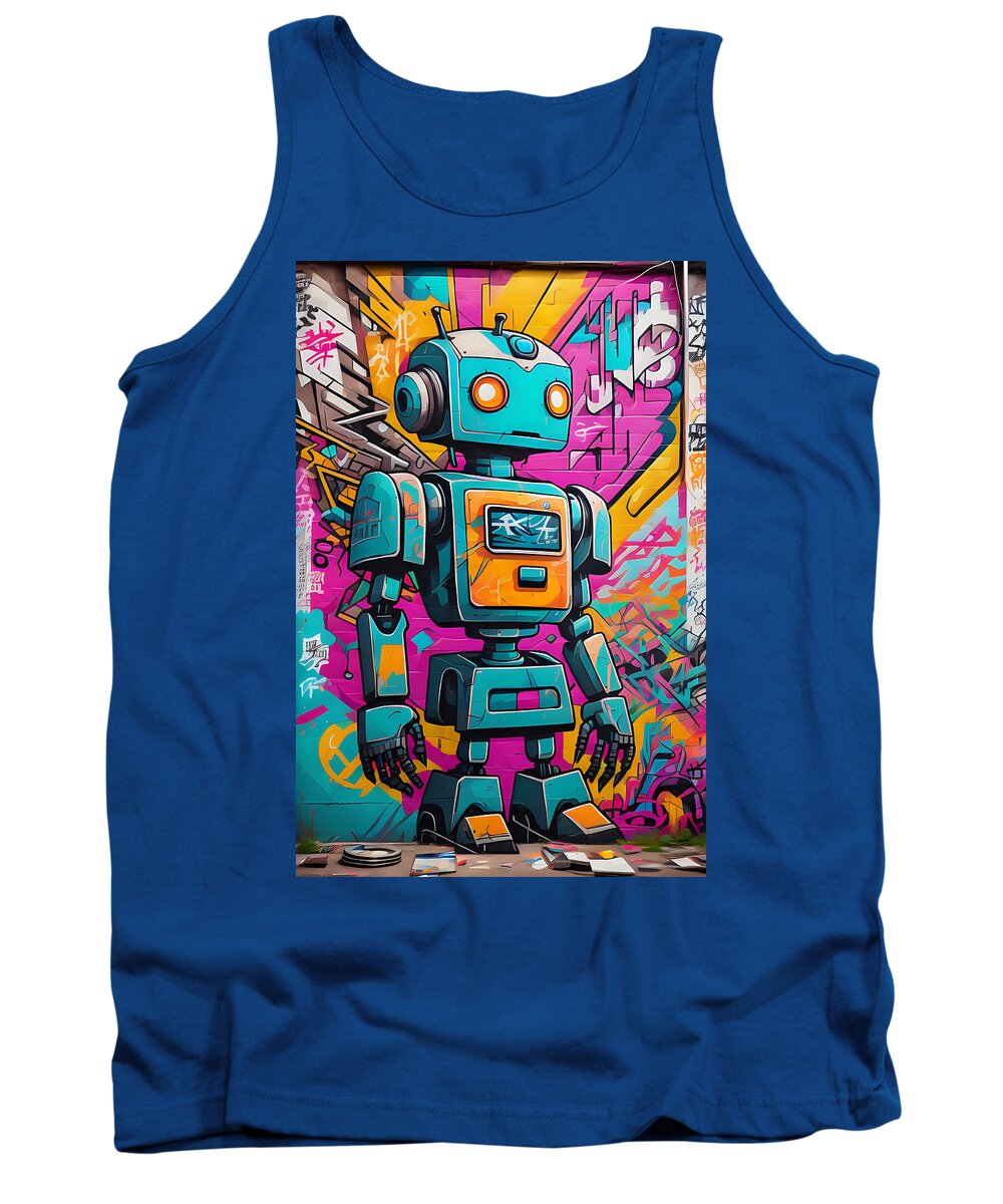 Circuit Splendor Tank Top by JB Studio â€” main product image