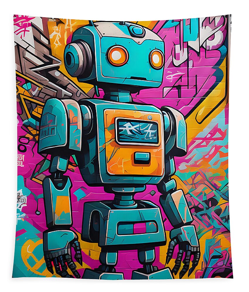 Circuit Splendor Wall Tapestry by JB Studio â€” main product image