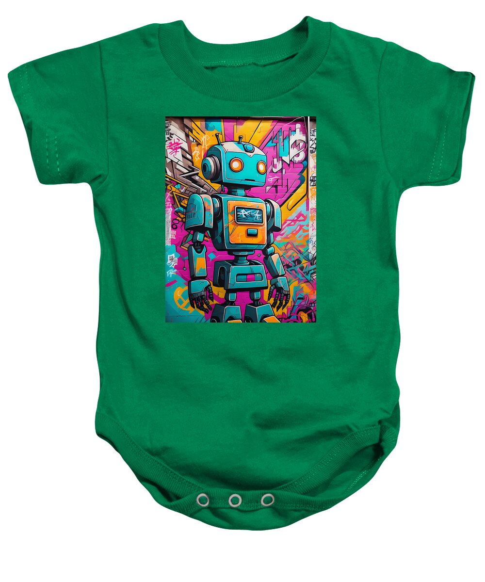 Circuit Splendor Baby Onesie by JB Studio â€” main product image