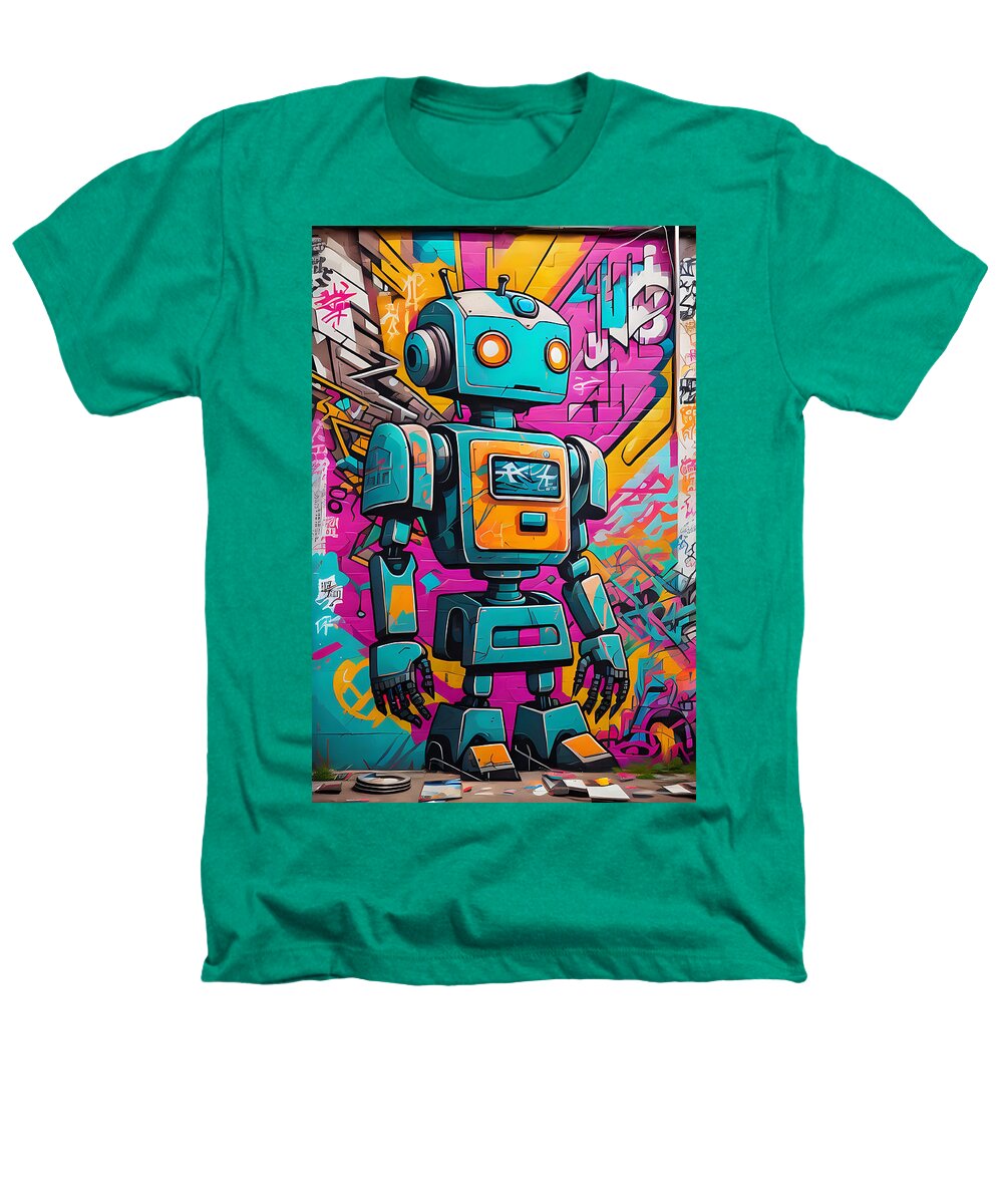 Circuit Splendor Heather T-Shirt by JB Studio â€” main product image