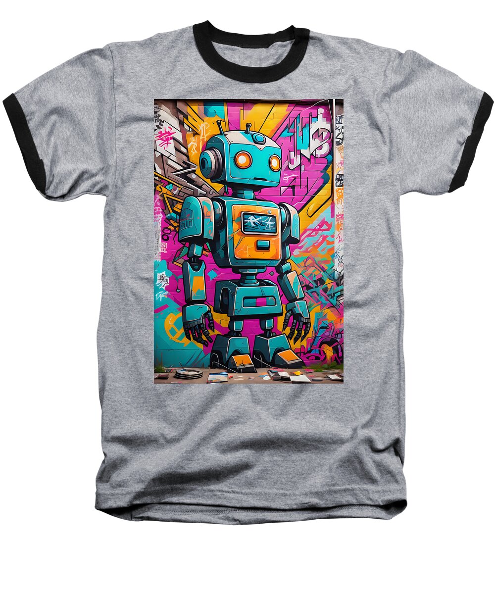 Circuit Splendor Baseball T-Shirt by JB Studio â€” main product image