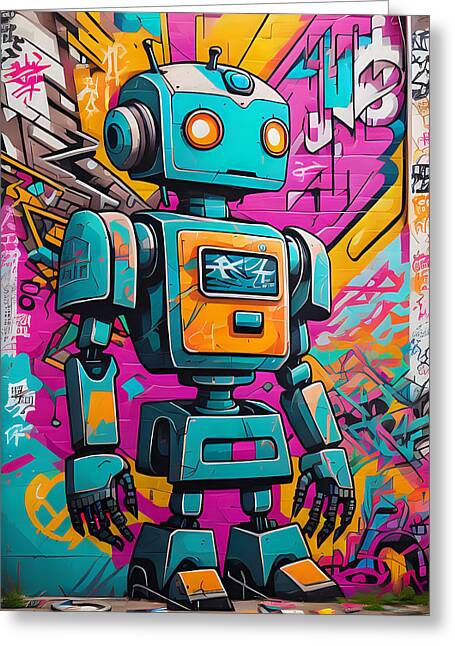 Circuit Splendor Greeting Card by JB Studio â€” main product image