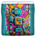 Circuit Splendor Duvet Cover by JB Studio â€” main product image