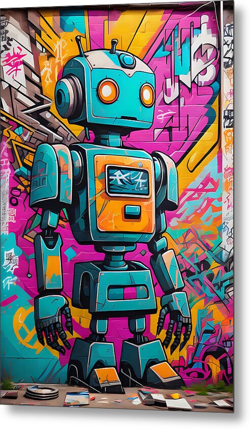 Circuit Splendor Metal Print by JB Studio â€” main product image