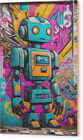 Circuit Splendor Wood Print by JB Studio â€” main product image