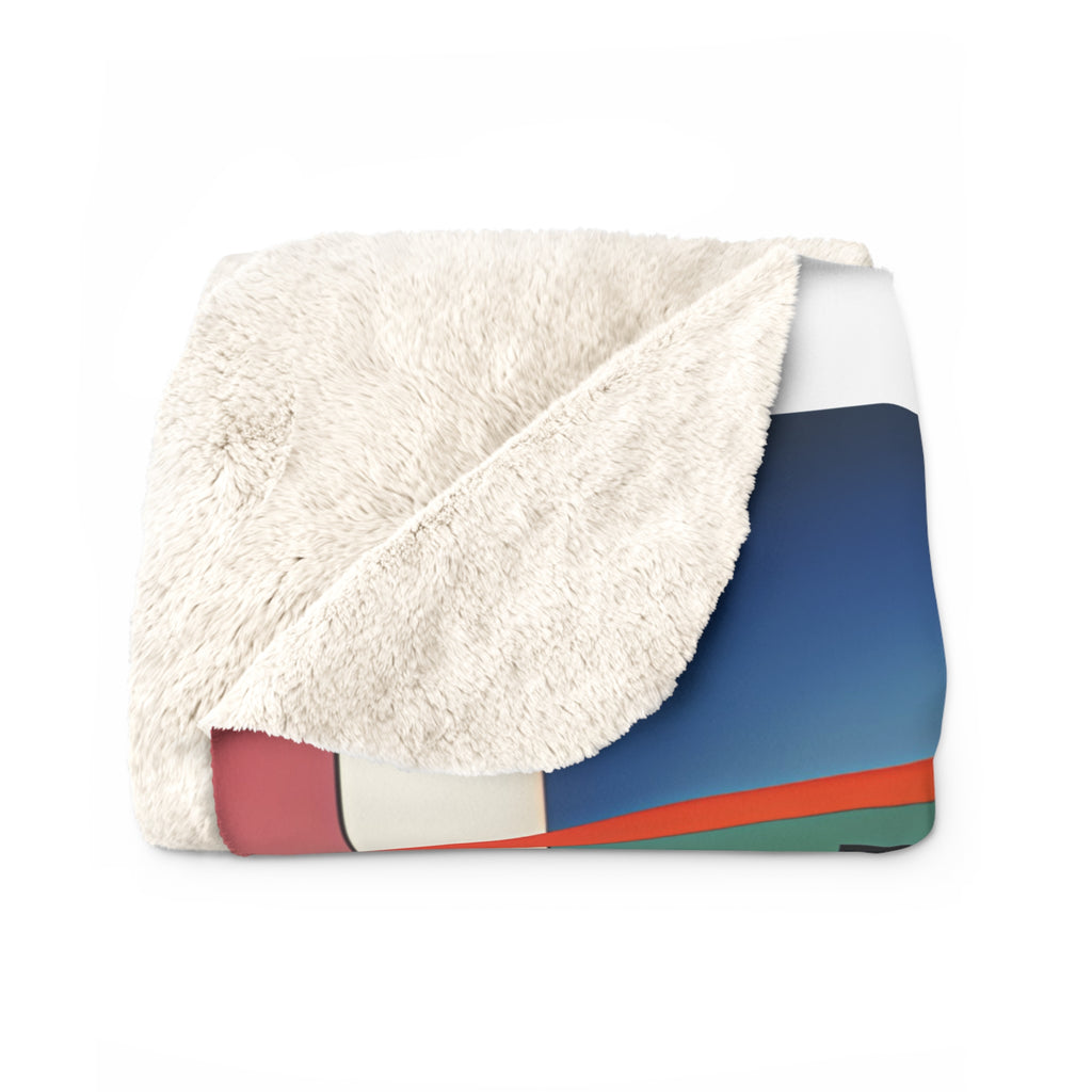 Abstract Reverie Fleece Blanket by JB Studio â€” close-up detail of artwork