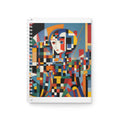 Abstract Reverie Spiral Notebook by JB Studio â€” main product image