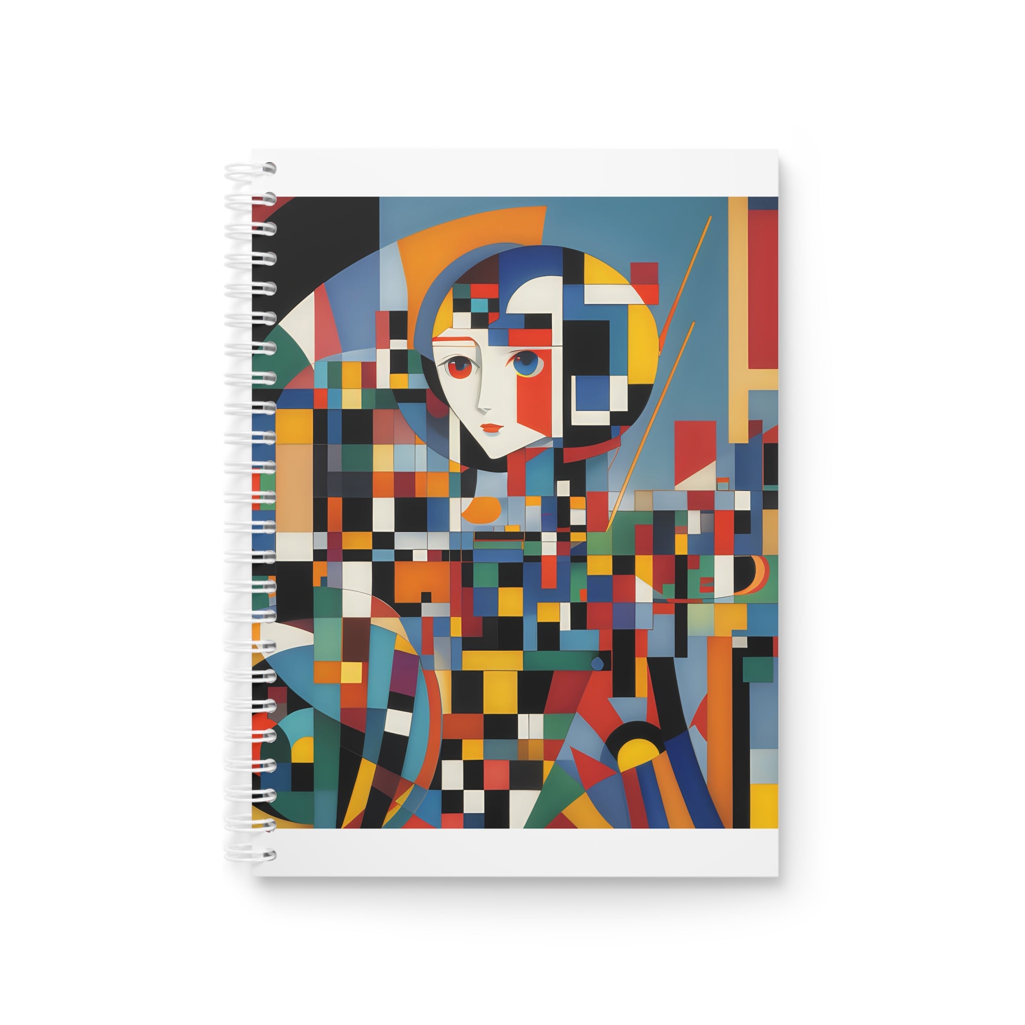 Abstract Reverie Spiral Notebook by JB Studio â€” main product image