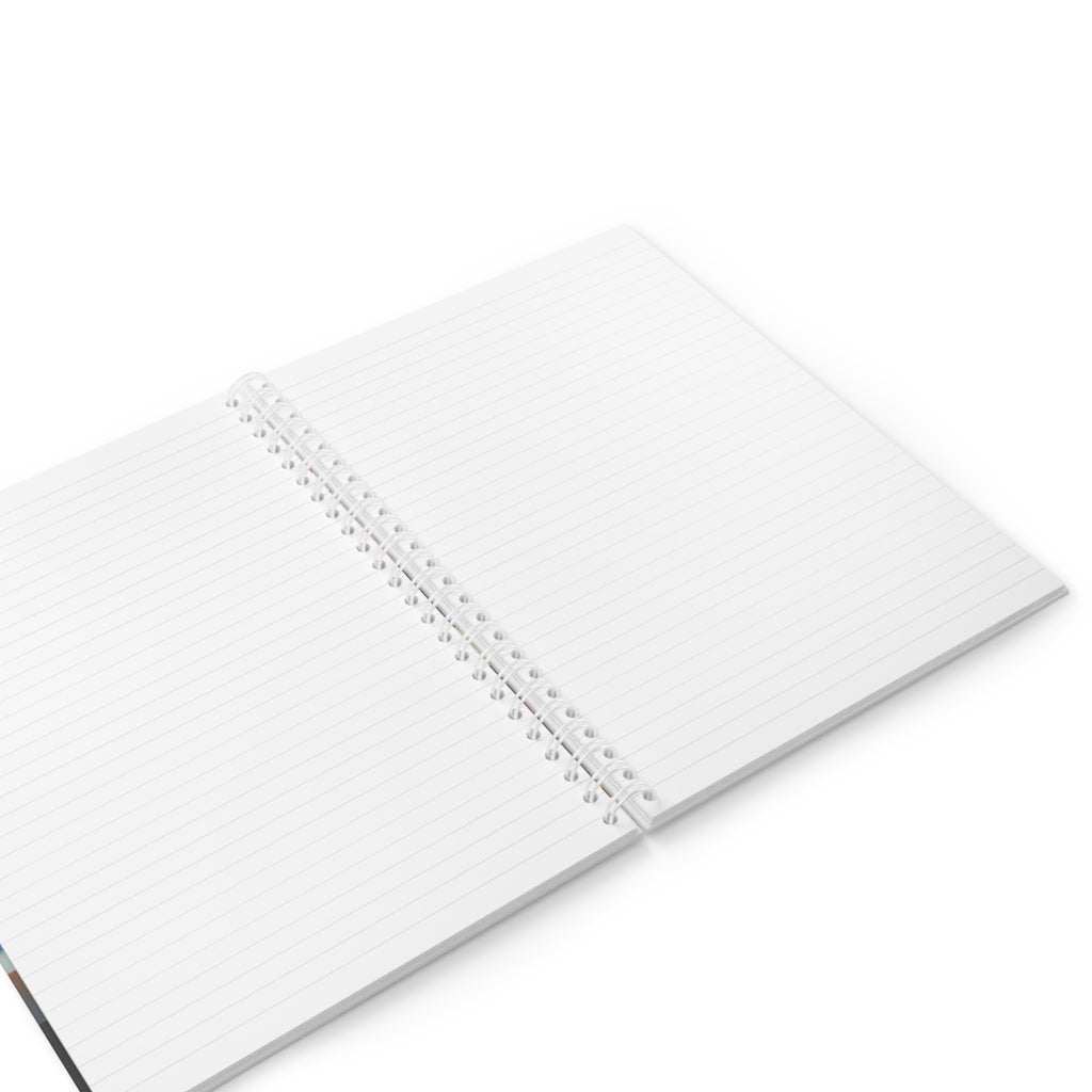 Abstract Reverie Spiral Notebook by JB Studio â€” close-up detail of artwork
