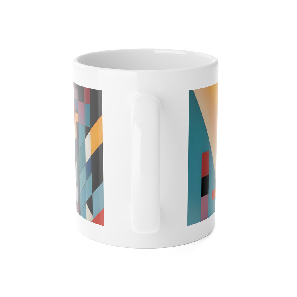 Abstract Reverie Mug by JB Studio â€” lifestyle in-room view