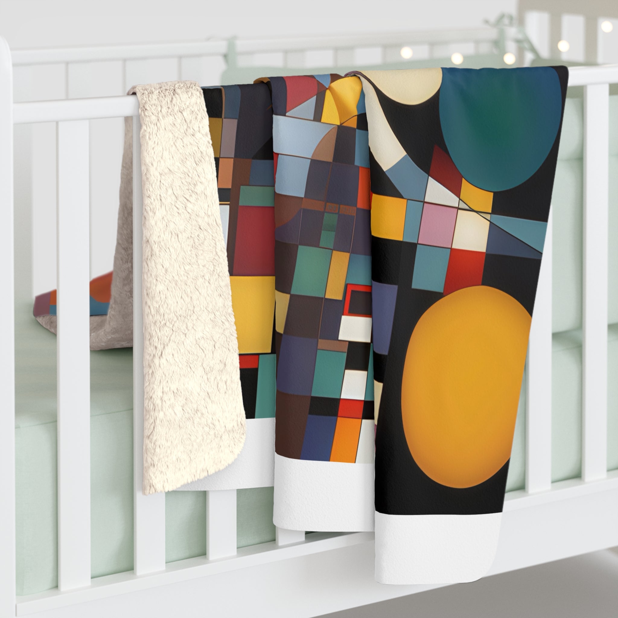 Abstract Reverie Fleece Blanket by JB Studio â€” view 15