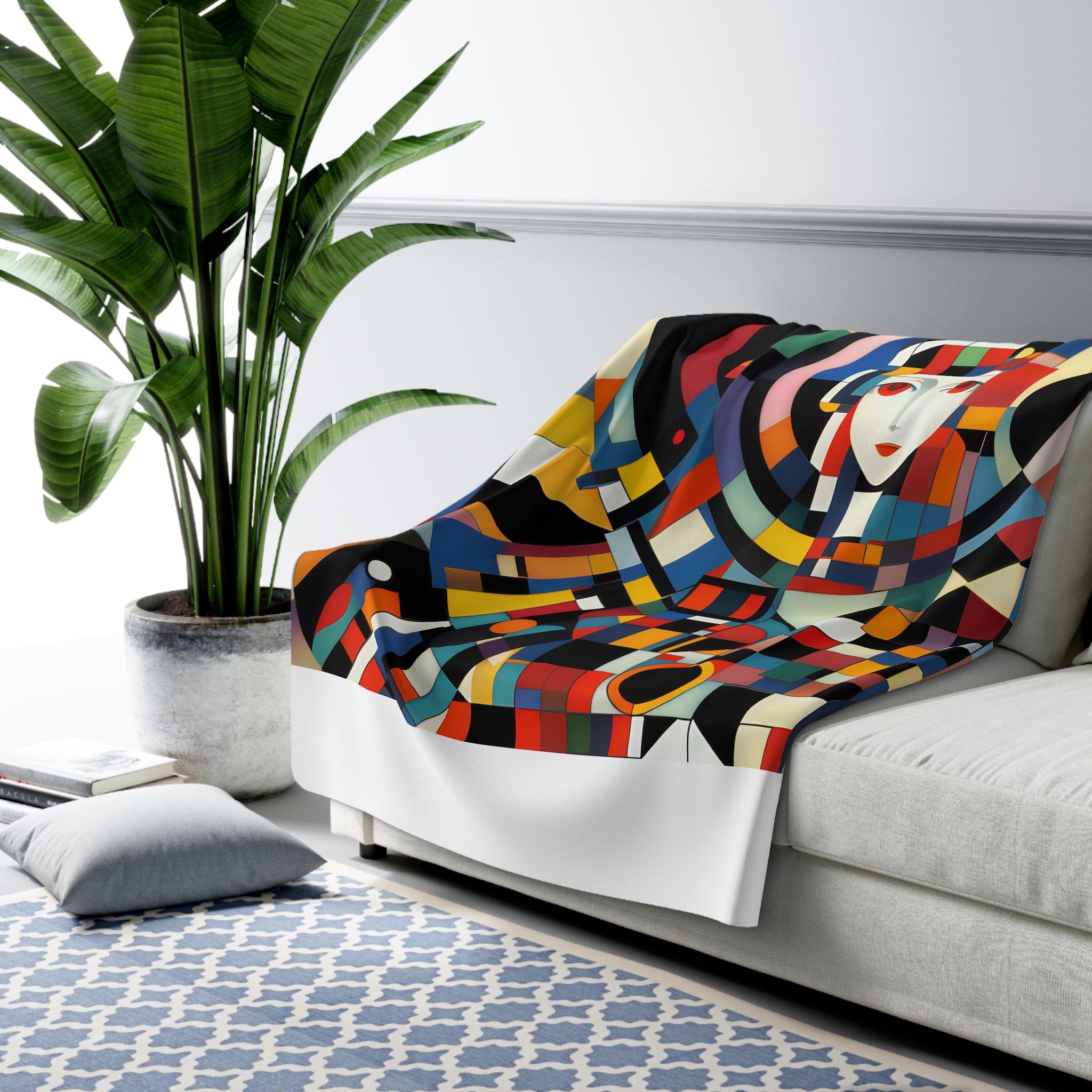 Abstract Reverie Fleece Blanket by JB Studio â€” view 8