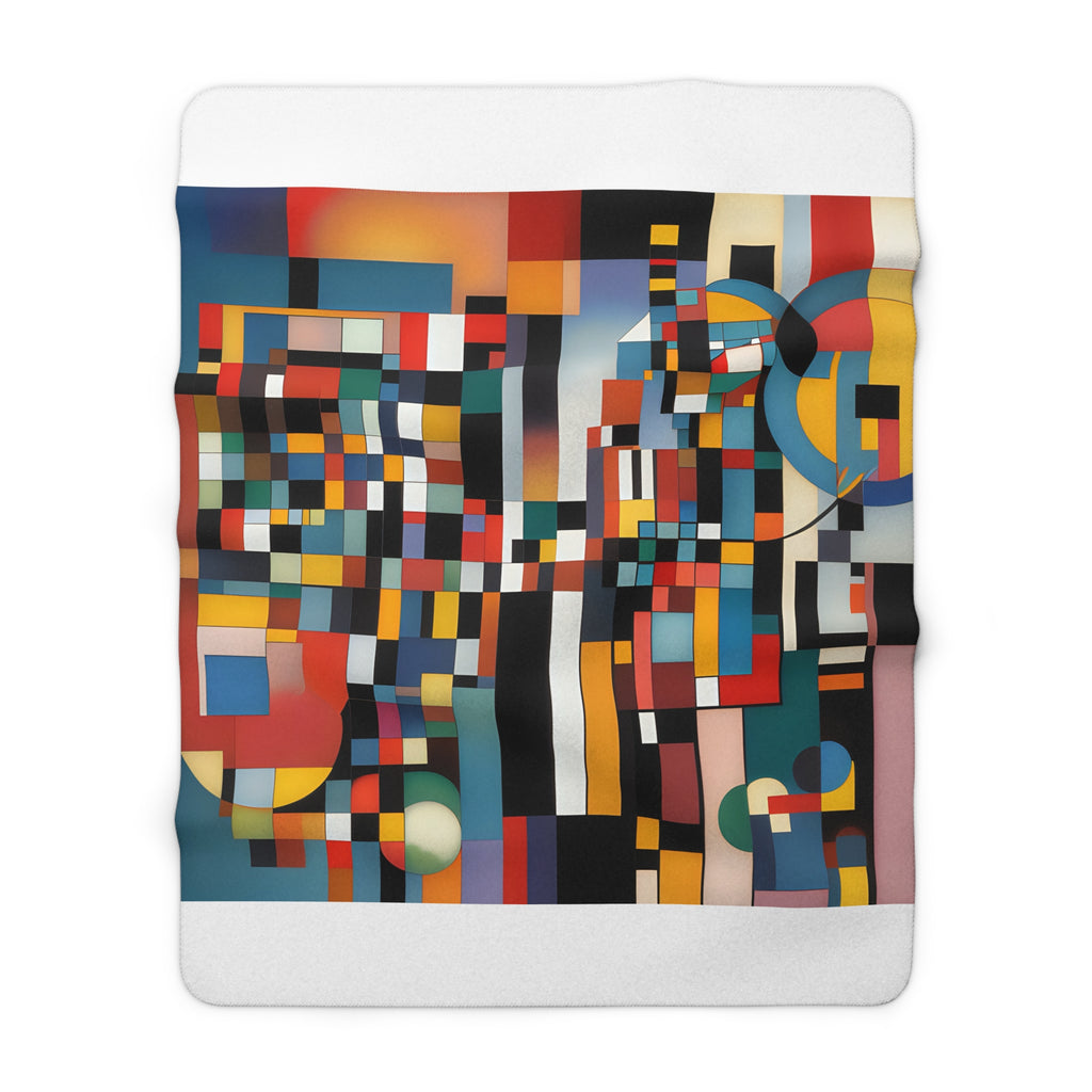 Abstract Reverie Fleece Blanket by JB Studio â€” view 11