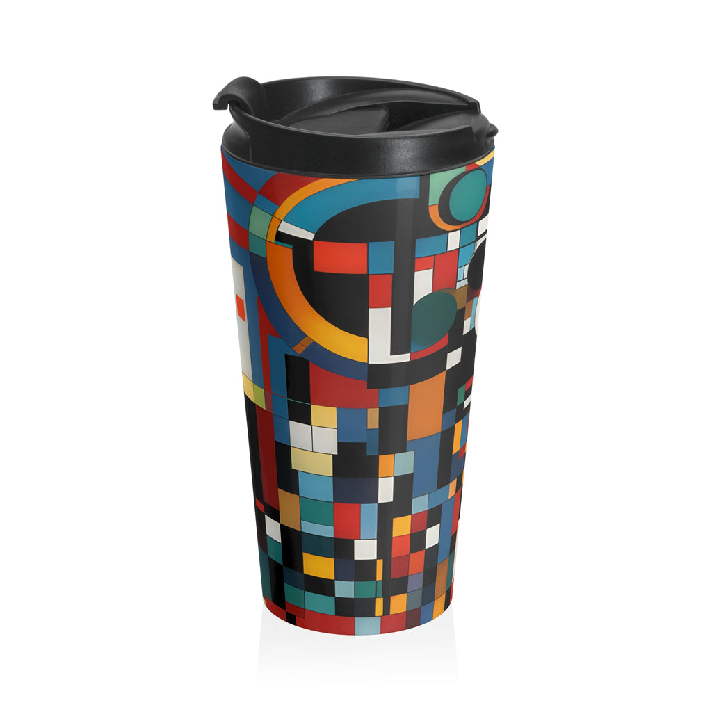 Abstract Reverie Mug by JB Studio â€” lifestyle in-room view
