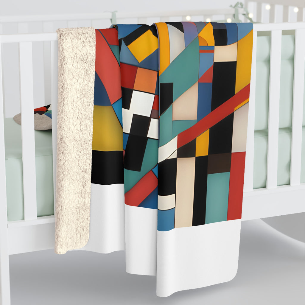 Abstract Reverie Fleece Blanket by JB Studio â€” view 9