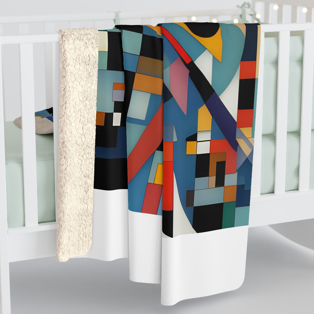 Abstract Reverie Fleece Blanket by JB Studio â€” view 9