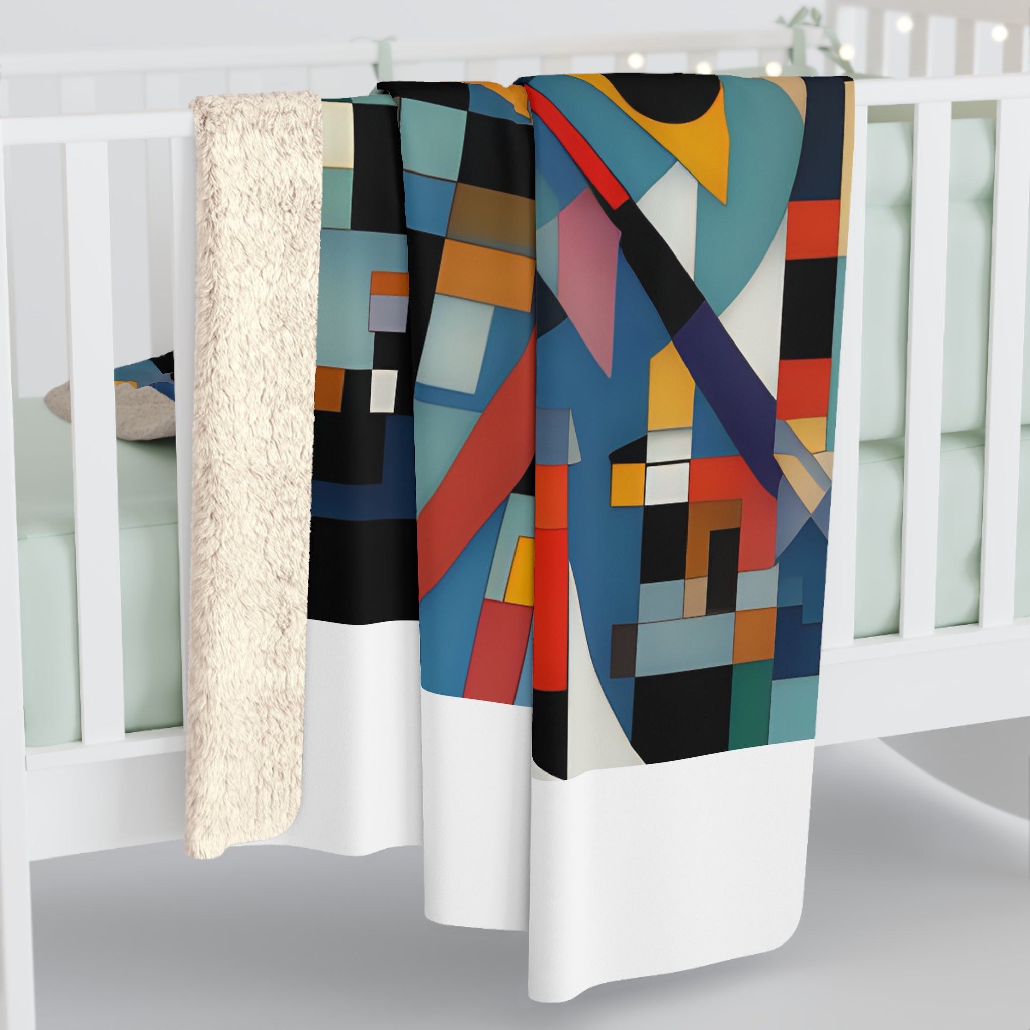 Abstract Reverie Fleece Blanket by JB Studio â€” view 9