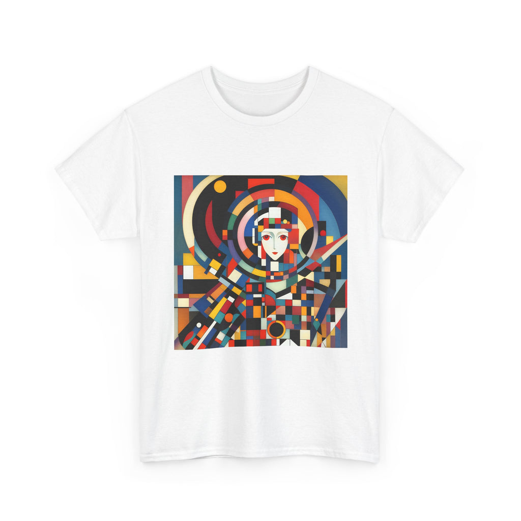 Abstract Reverie T-Shirt by JB Studio â€” close-up detail of artwork