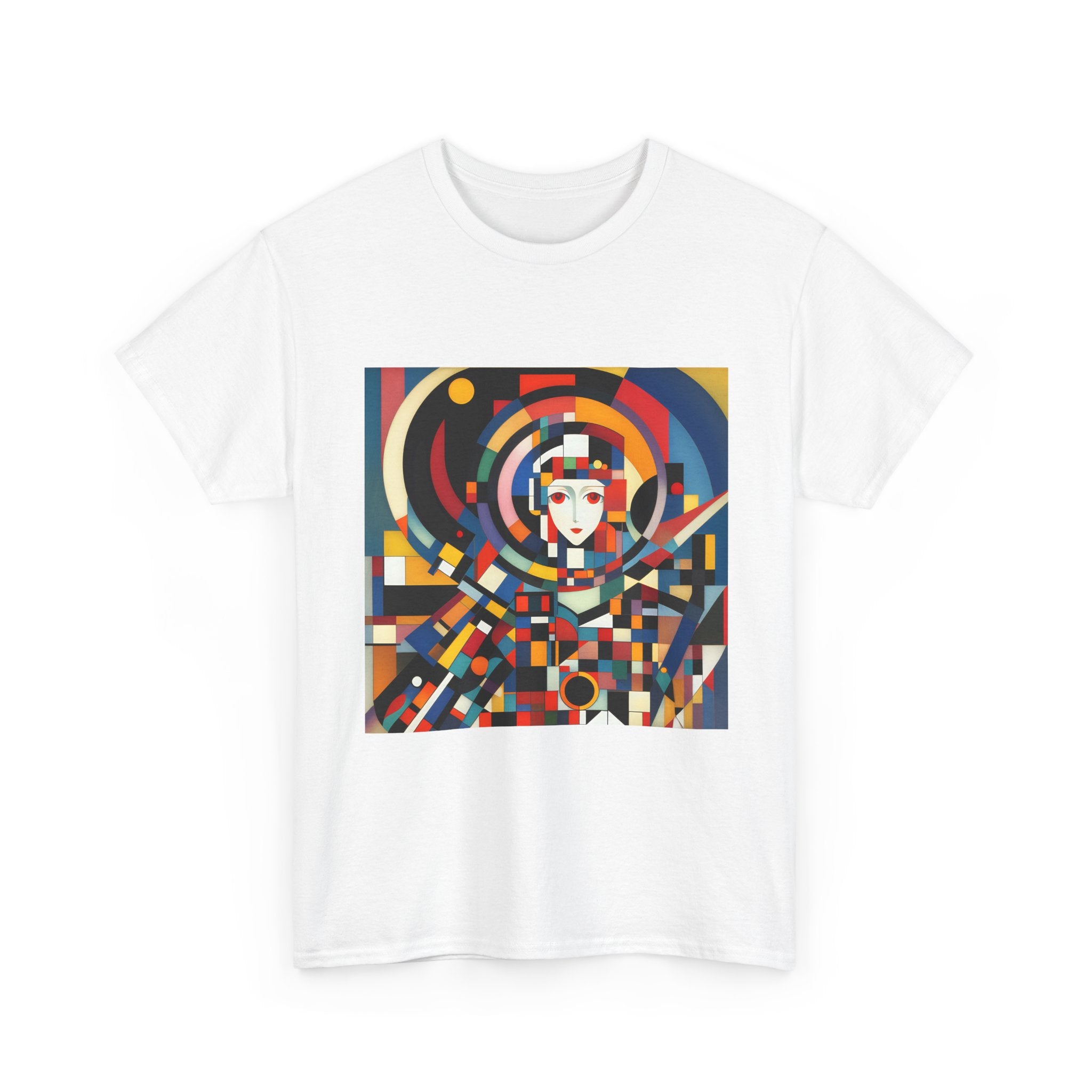 Abstract Reverie T-Shirt by JB Studio â€” close-up detail of artwork