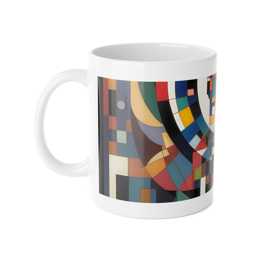 Abstract Reverie Mug by JB Studio â€” alternate angle view