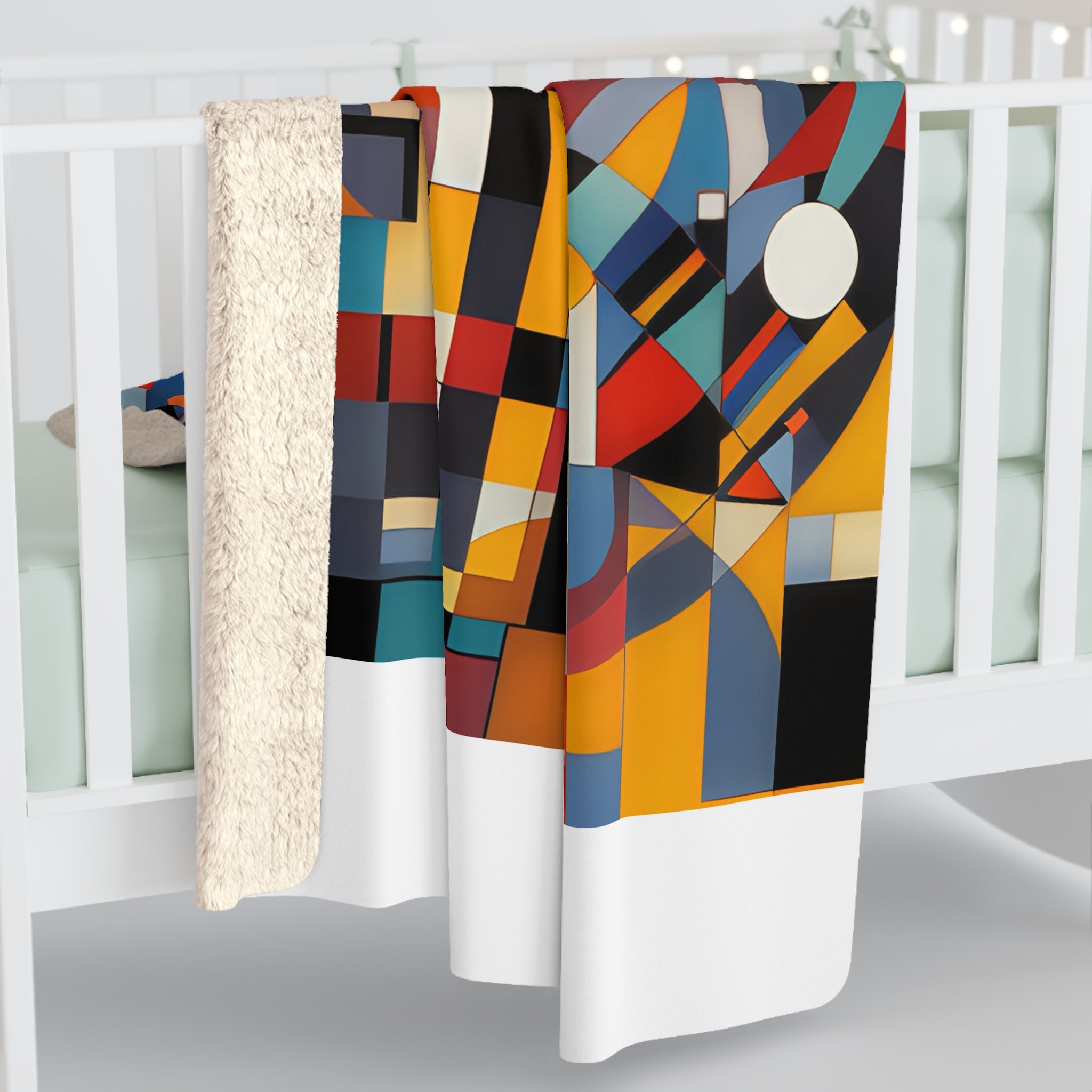 Abstract Reverie Fleece Blanket by JB Studio â€” view 9