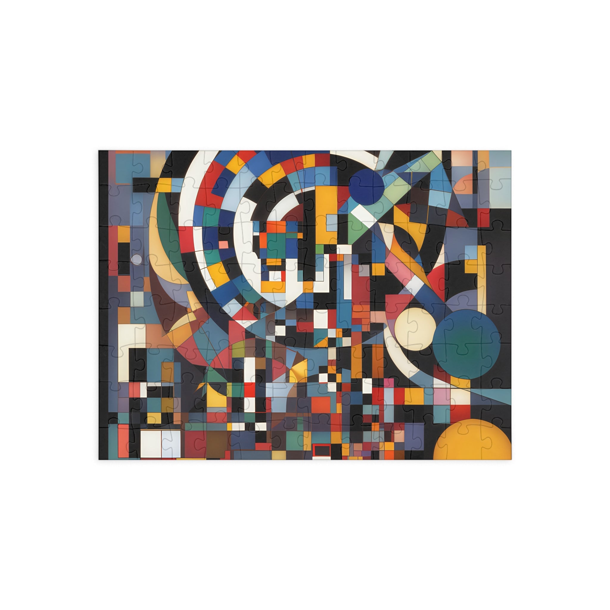Abstract Reverie Jigsaw Puzzle by JB Studio â€” lifestyle in-room view