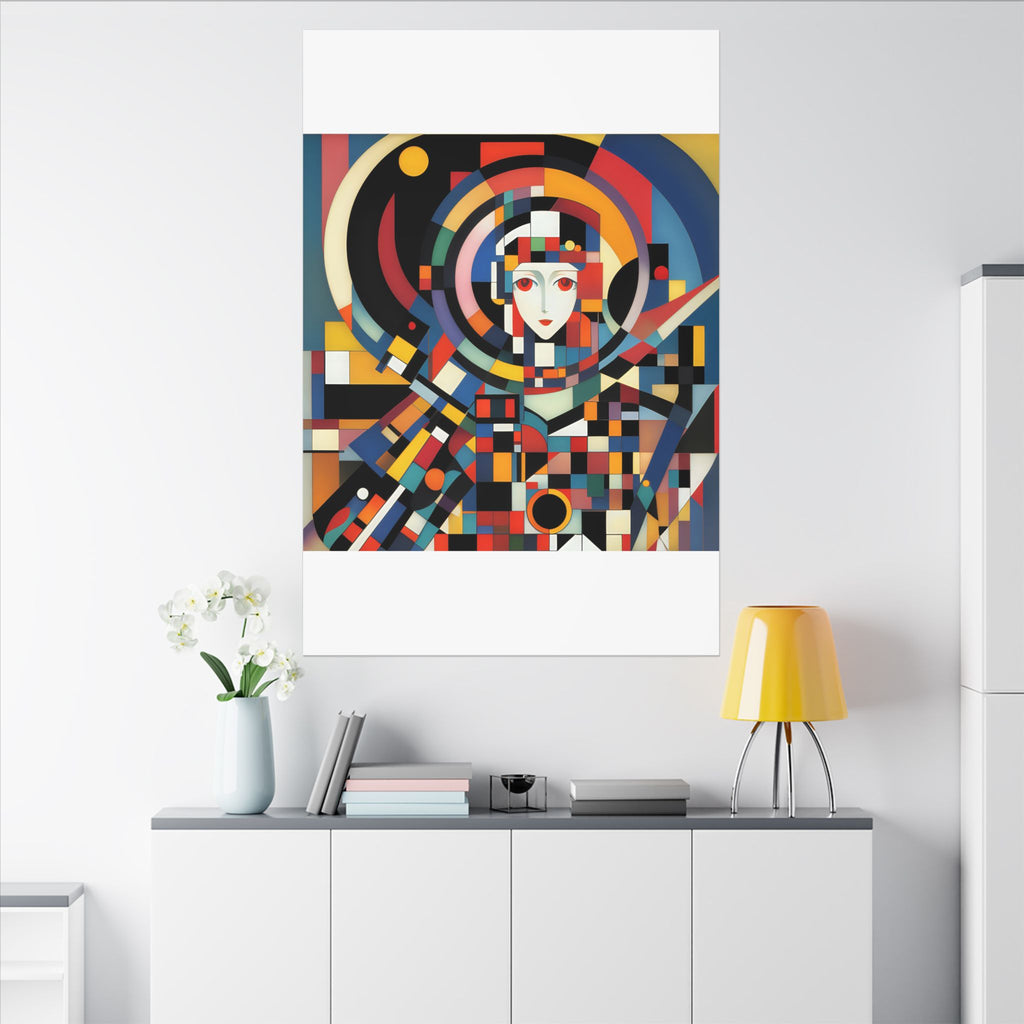 Abstract Reverie Canvas Print by JB Studio â€” close-up detail of artwork