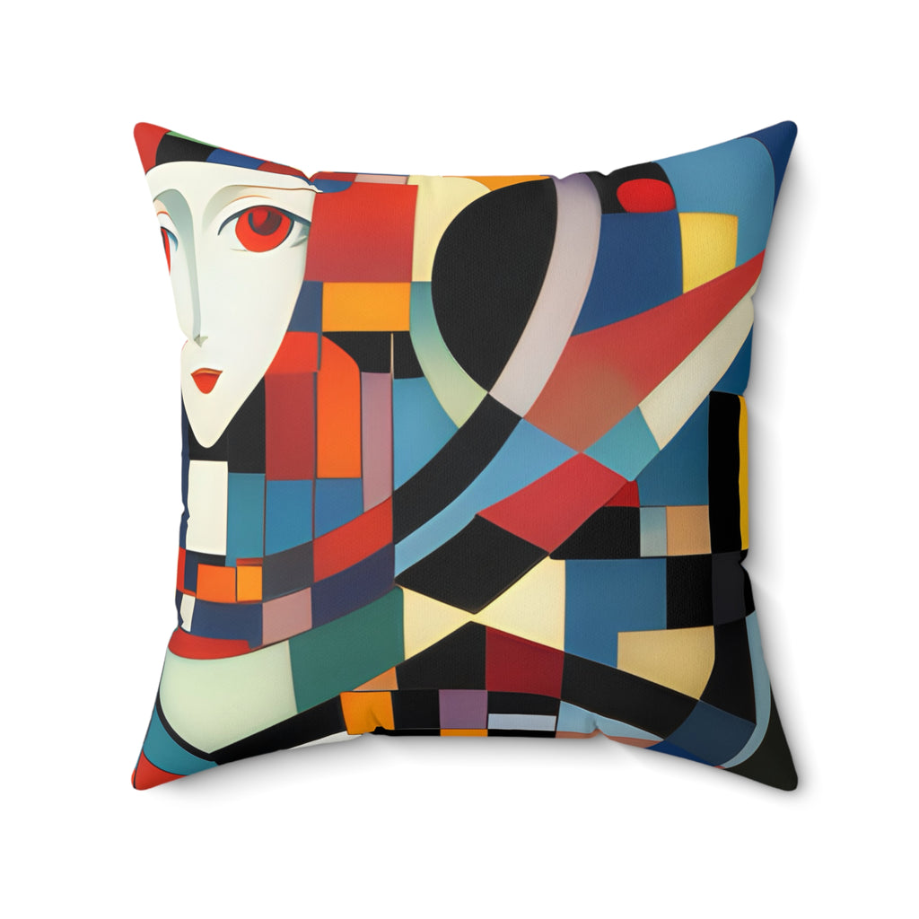 Abstract Reverie Throw Pillow by JB Studio â€” view 14