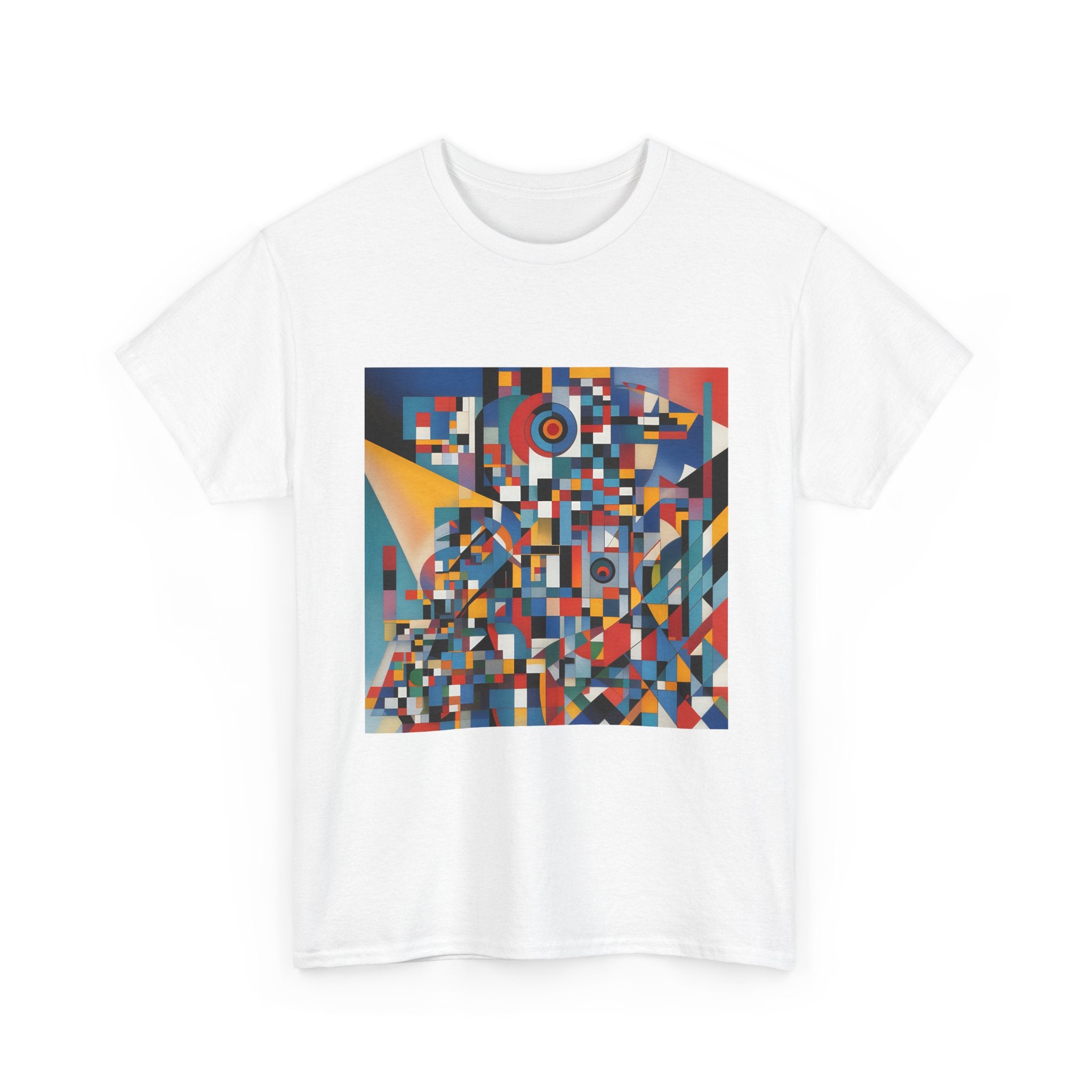 Abstract Reverie T-Shirt by JB Studio â€” close-up detail of artwork