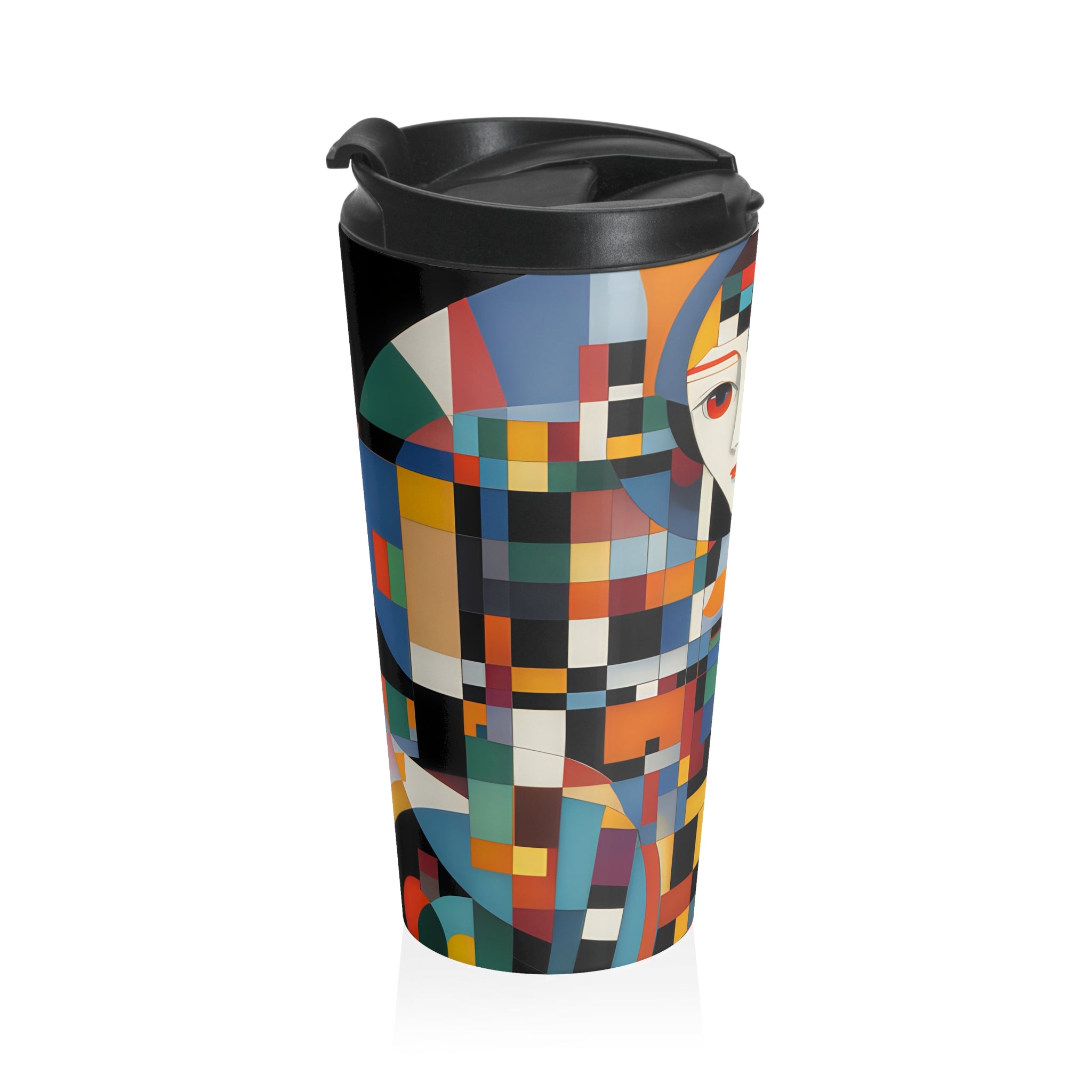 Abstract Reverie Mug by JB Studio â€” lifestyle in-room view
