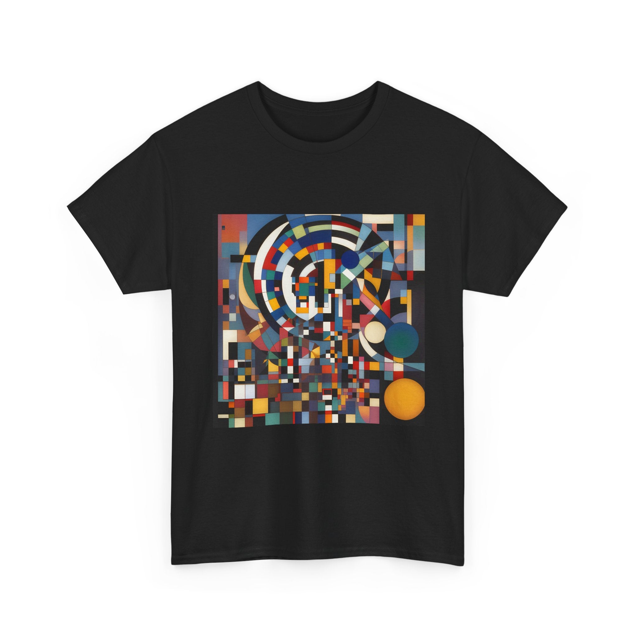 Abstract Reverie #9 graphic tee â€” color-saturated abstract swirl print on unisex cotton, JB Studio â€” view 15