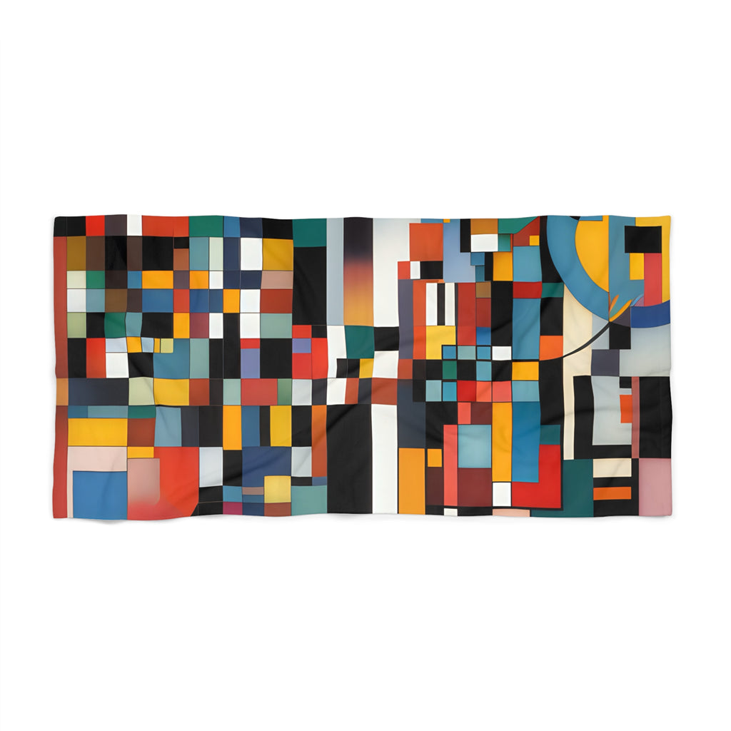 Abstract Reverie Beach Towel by JB Studio â€” view 5