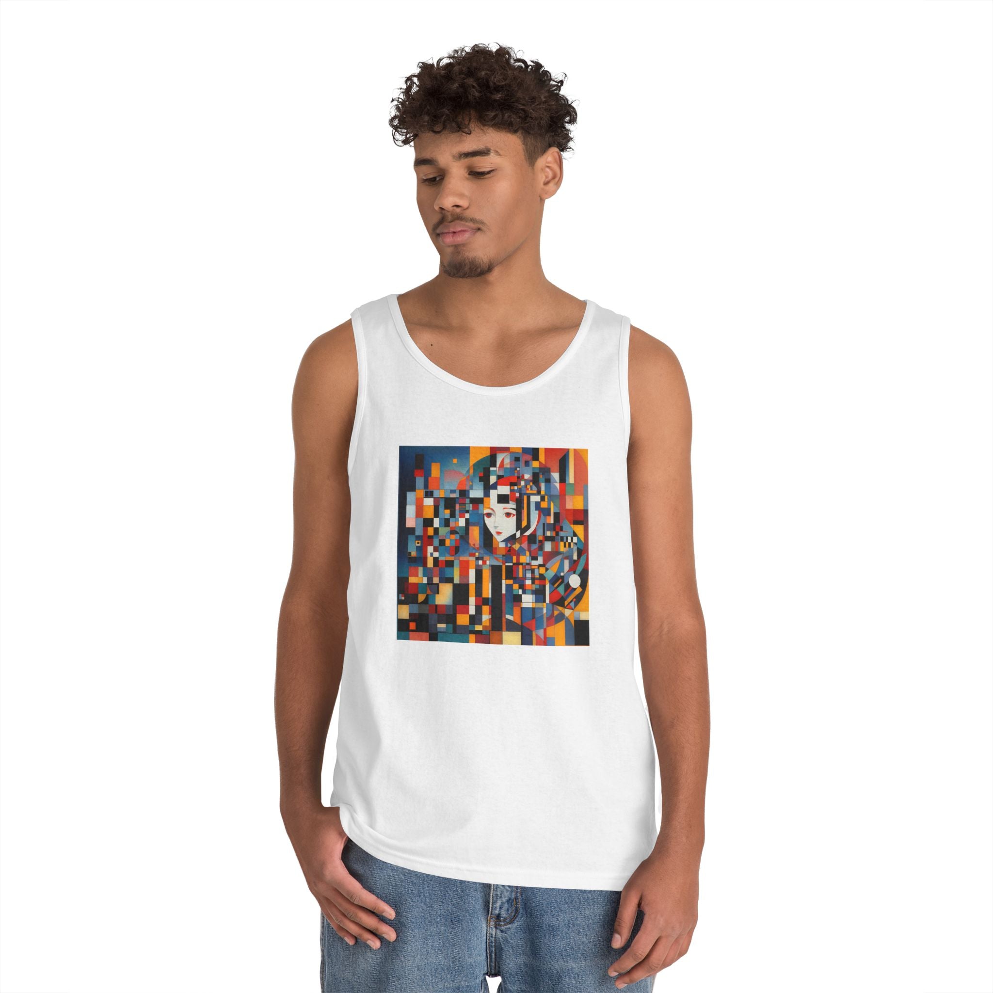 Abstract Reverie Tank Top by JB Studio â€” view 5