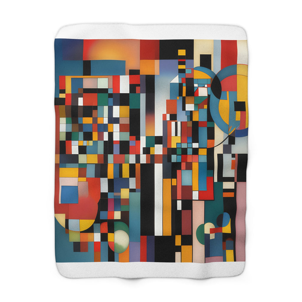 Abstract Reverie Fleece Blanket by JB Studio â€” view 10