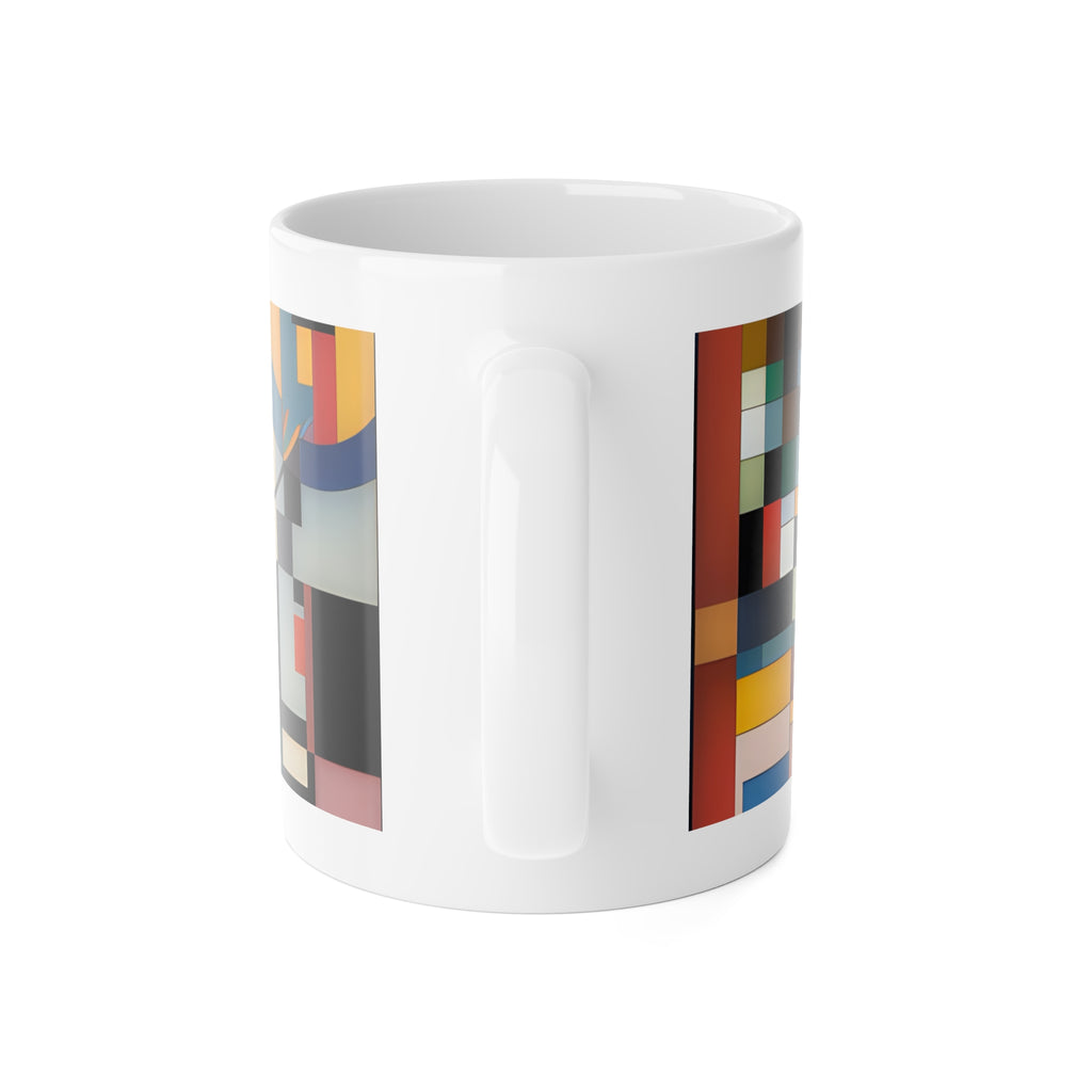 Abstract Reverie Mug by JB Studio â€” lifestyle in-room view