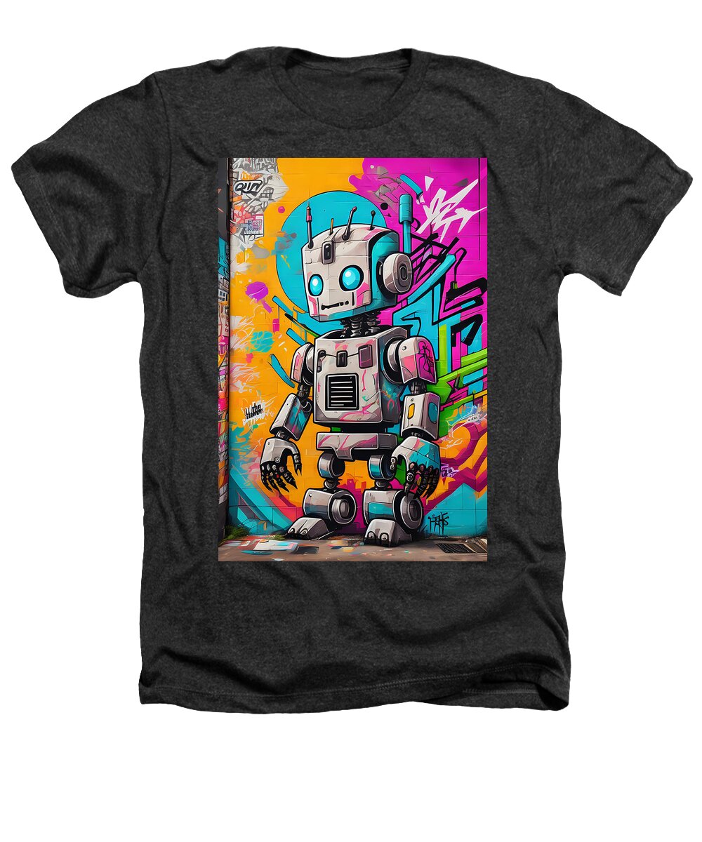 Circuit Splendor Heather T-Shirt by JB Studio â€” main product image