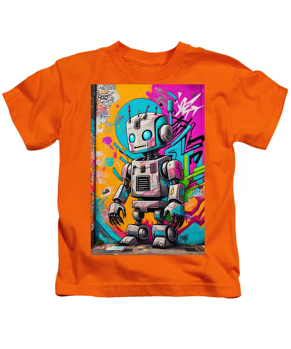 Circuit Splendor Kids T-Shirt by JB Studio â€” main product image