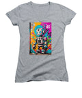 Circuit Splendor Women's V-Neck T-Shirt by JB Studio â€” main product image