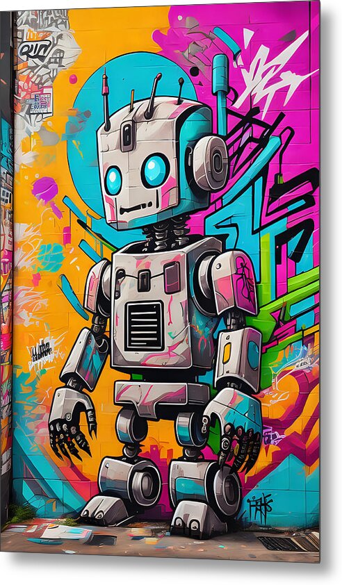 Circuit Splendor Metal Print by JB Studio â€” main product image