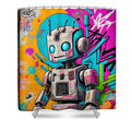 Circuit Splendor Shower Curtain by JB Studio â€” main product image