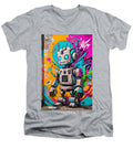 Circuit Splendor Men's V-Neck T-Shirt by JB Studio â€” main product image