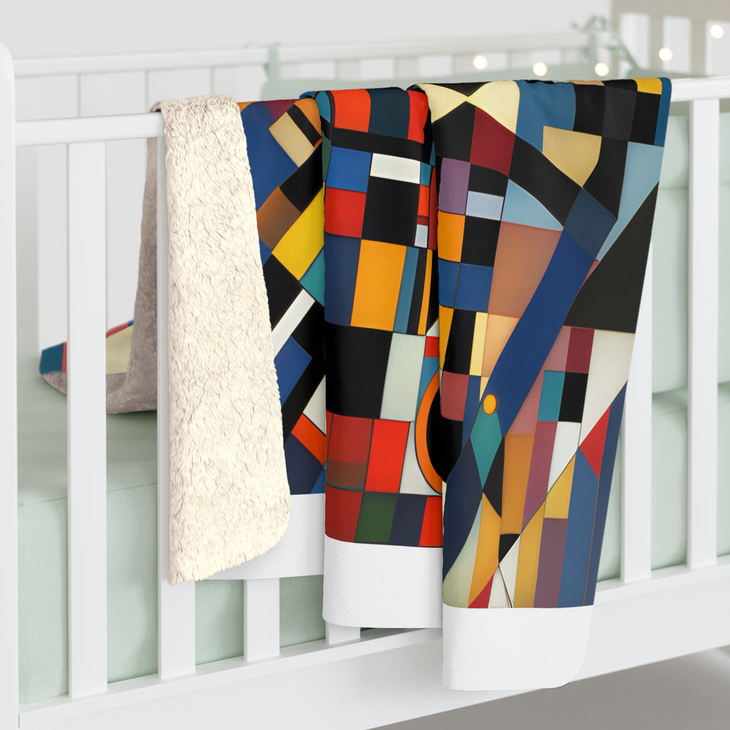 Abstract Reverie Fleece Blanket by JB Studio â€” view 6