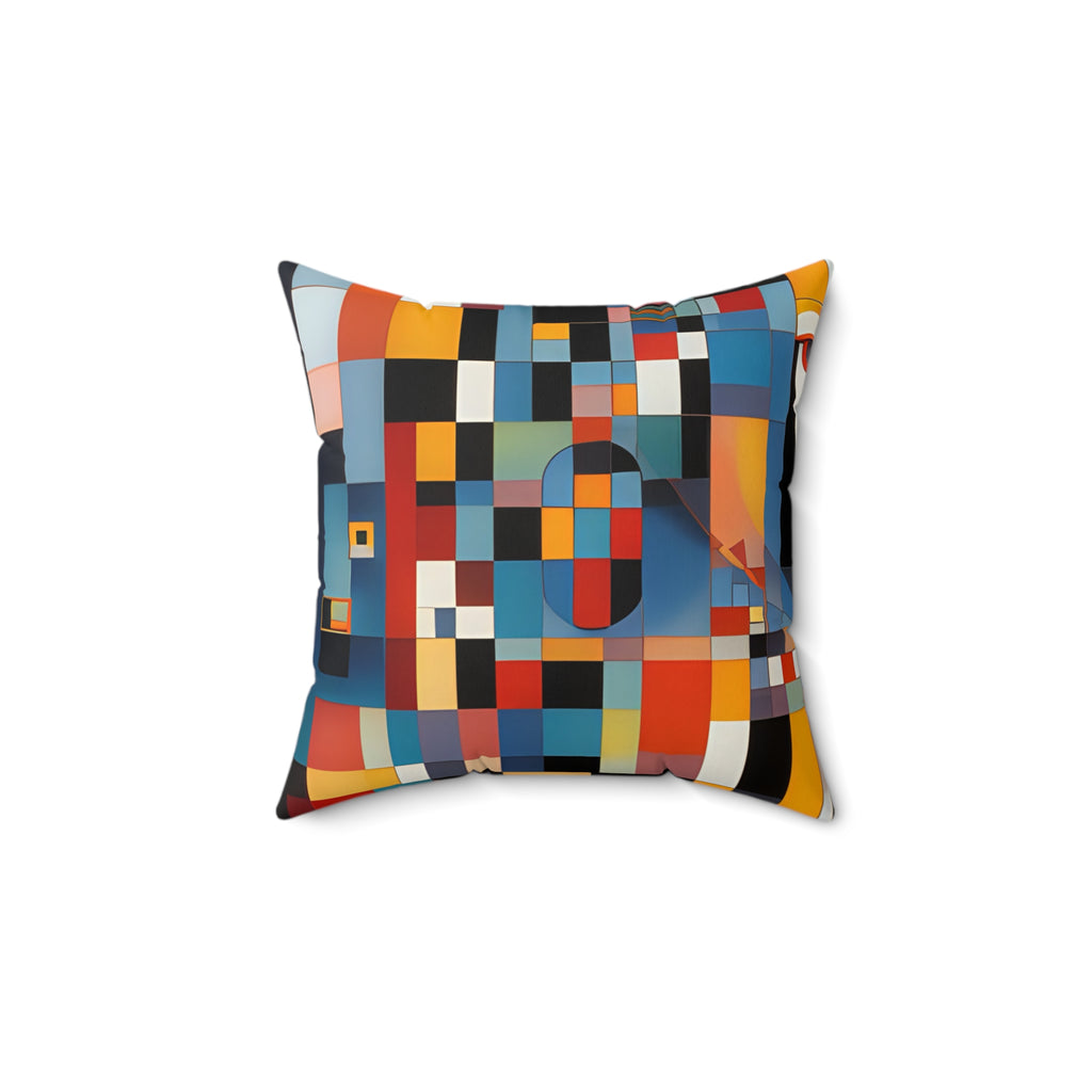 Abstract Reverie Throw Pillow by JB Studio â€” main product image