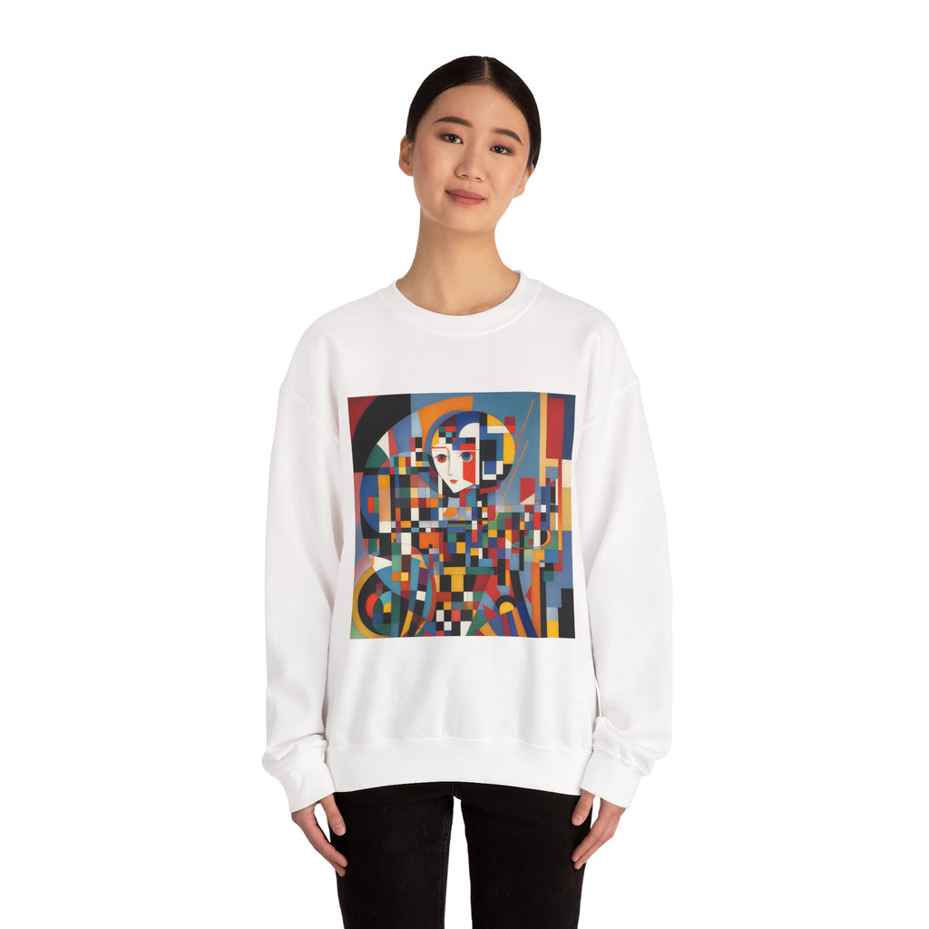 Abstract Reverie Sweatshirt by JB Studio â€” view 7