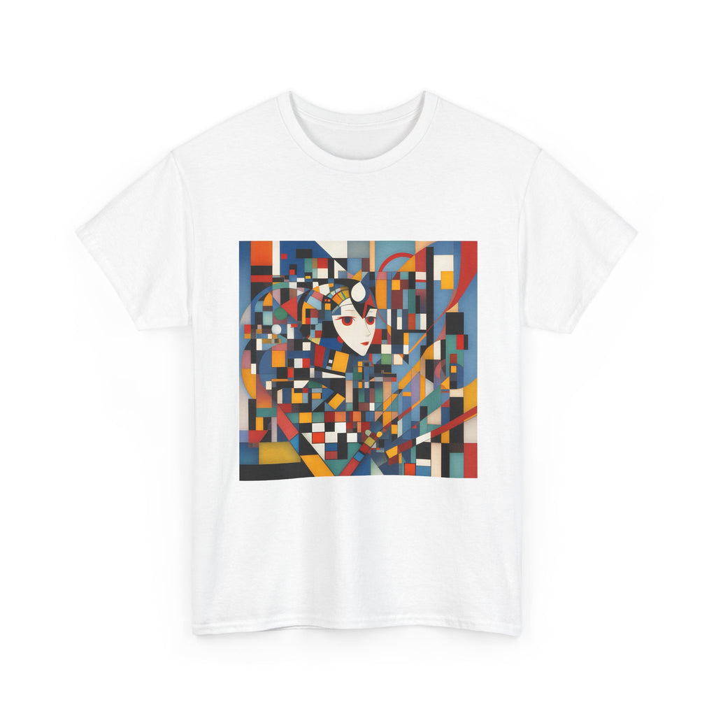 Abstract Reverie T-Shirt by JB Studio â€” close-up detail of artwork