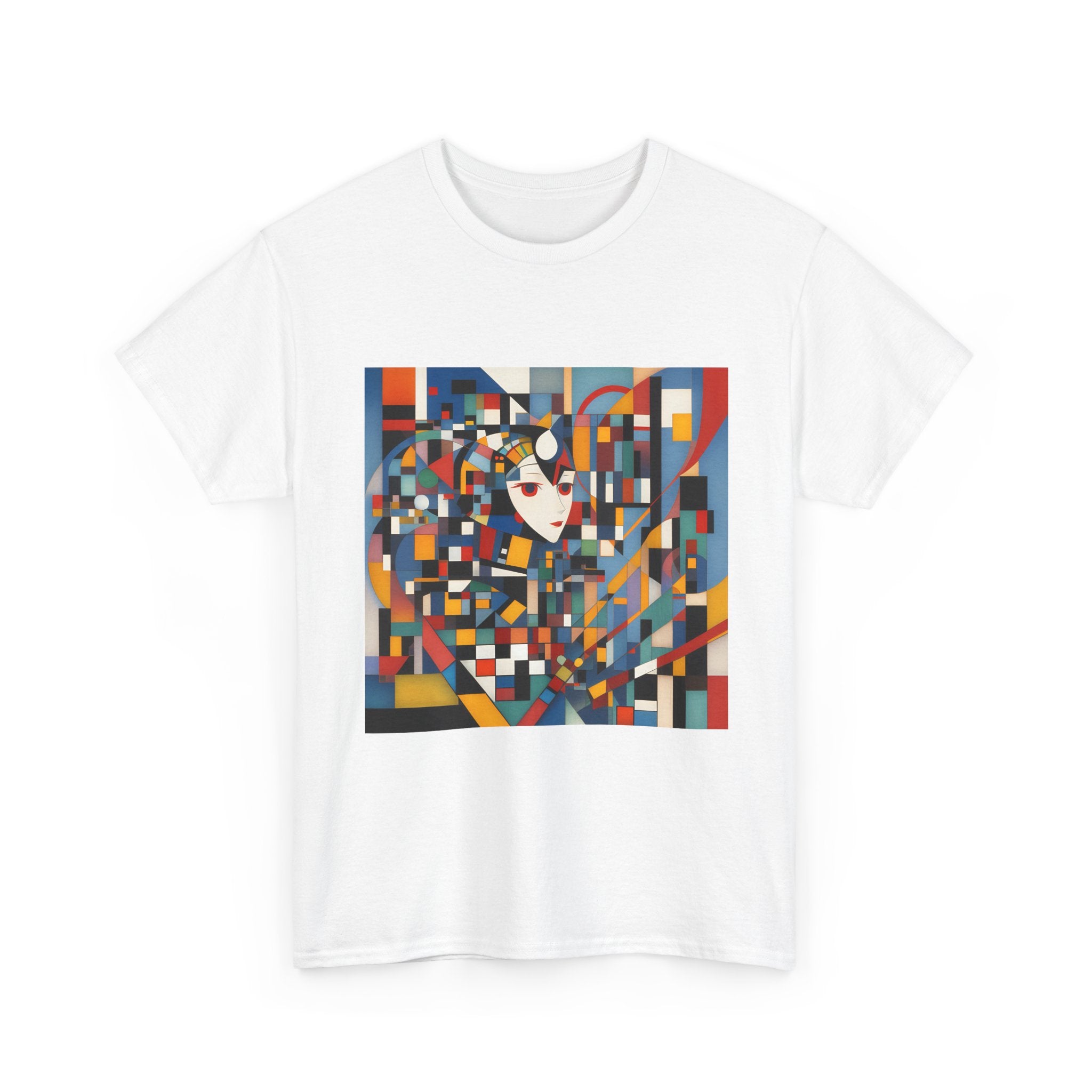 Abstract Reverie T-Shirt by JB Studio â€” close-up detail of artwork