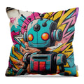 Circuit Splendor Throw Pillow by JB Studio â€” main product image